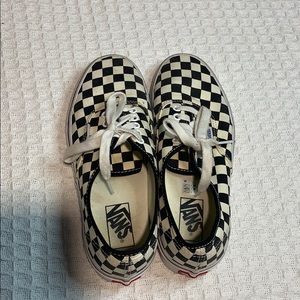 checkered vans
